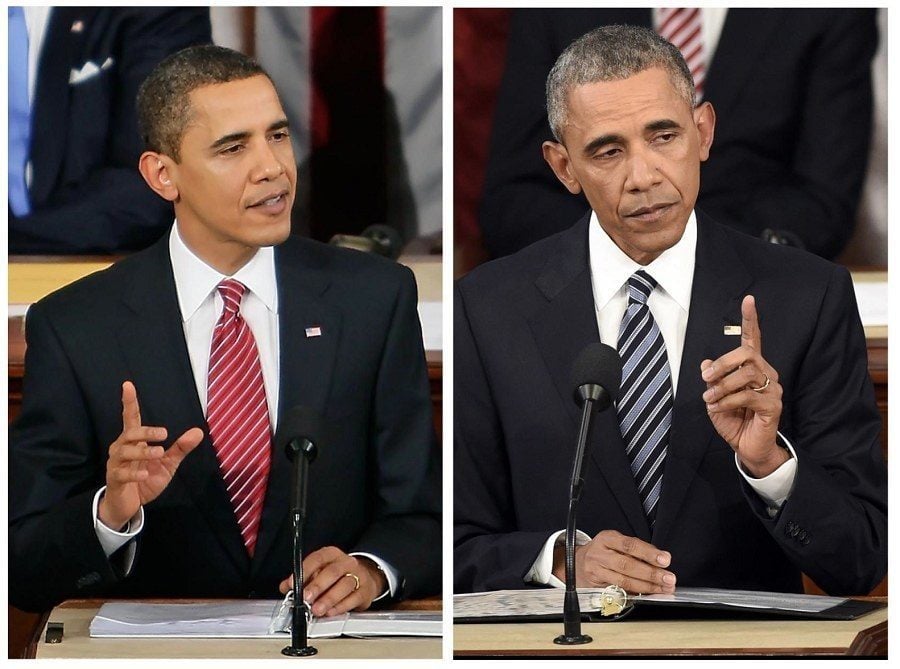 Obama Aging
