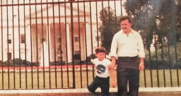 pablo escobar white house