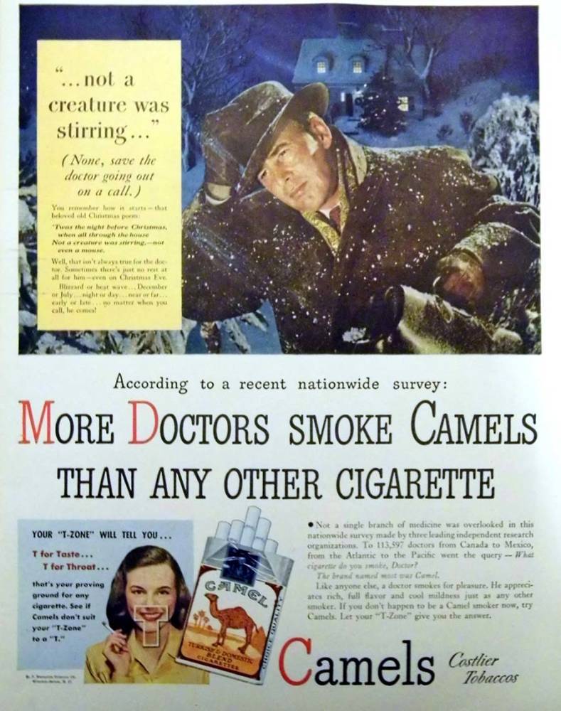 Vintage Cigarette Ad