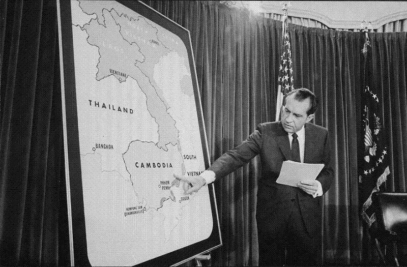 Vietnam Peace Nixon Cambodia