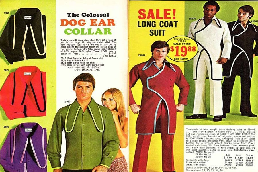 Weird 1970s Menswears Dog Ear