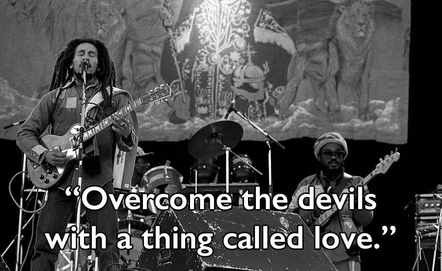 Bob Marley Quotes Performing