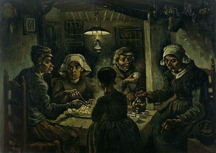 Van Gogh Potato Eaters