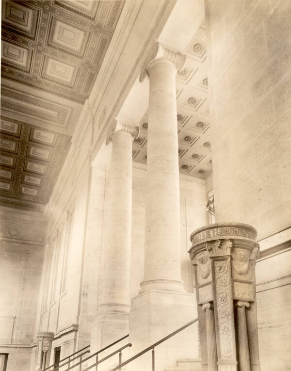 Columns At Old Penn Station