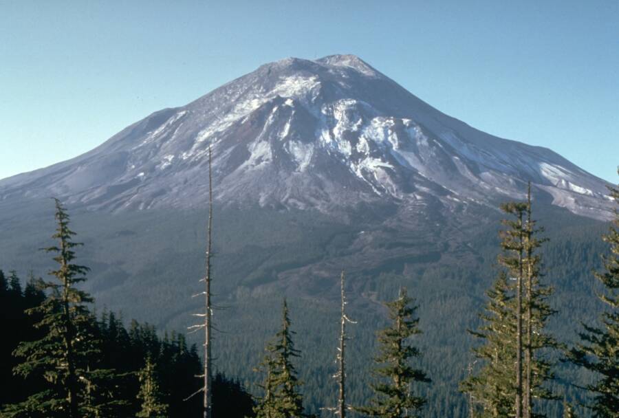 Mount St. Helens The Day Before It Erupted