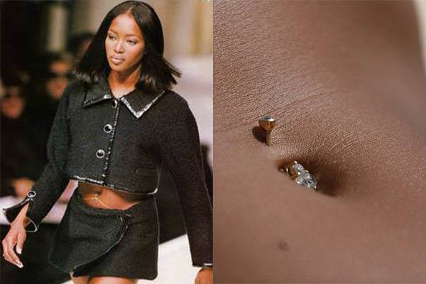 These Belly Button Rings Belong 40 Celebrities with Belly Button Pin auf Th...