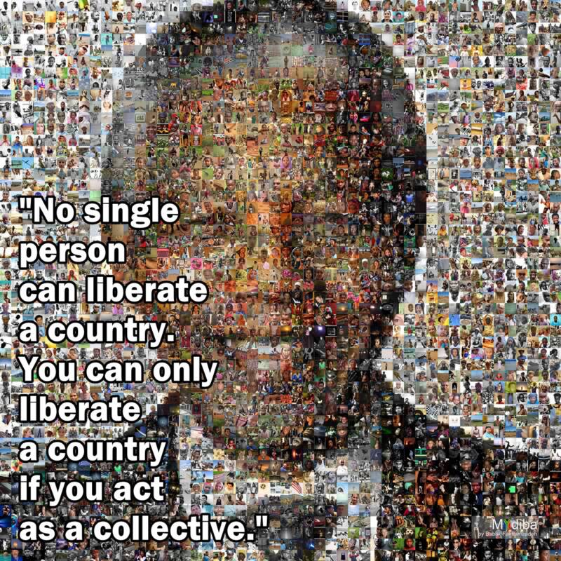 Nelson Mandela Collage