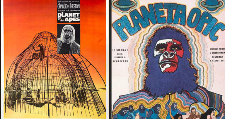 Planet Of The Apes Communist Poster