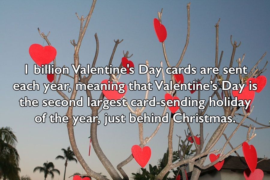 20 Fascinating Facts about Valentine's Day