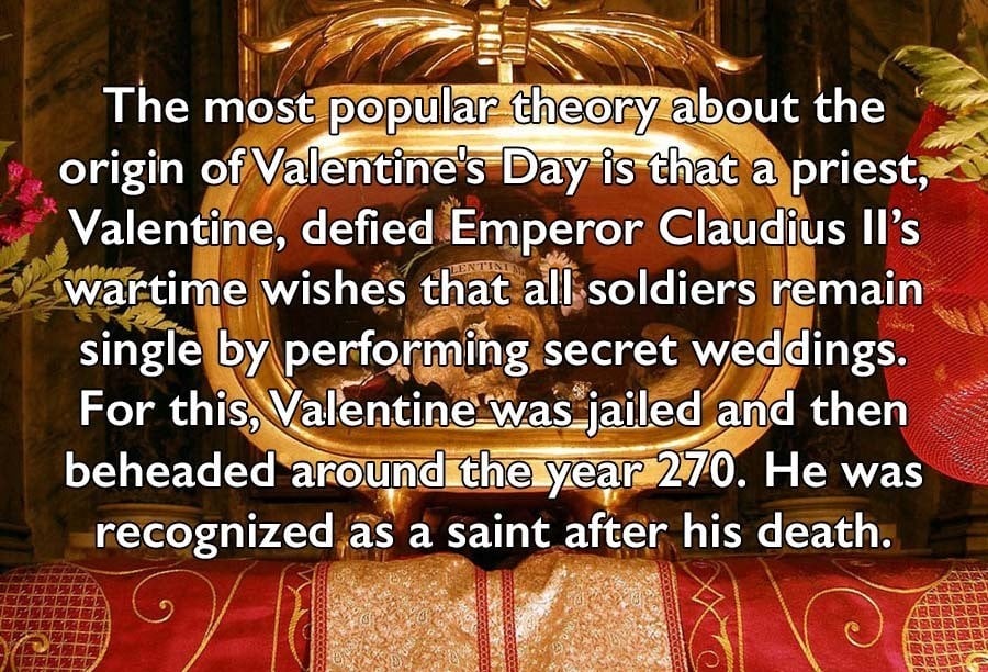 Crazy Valentine's Day Facts, valentines day 