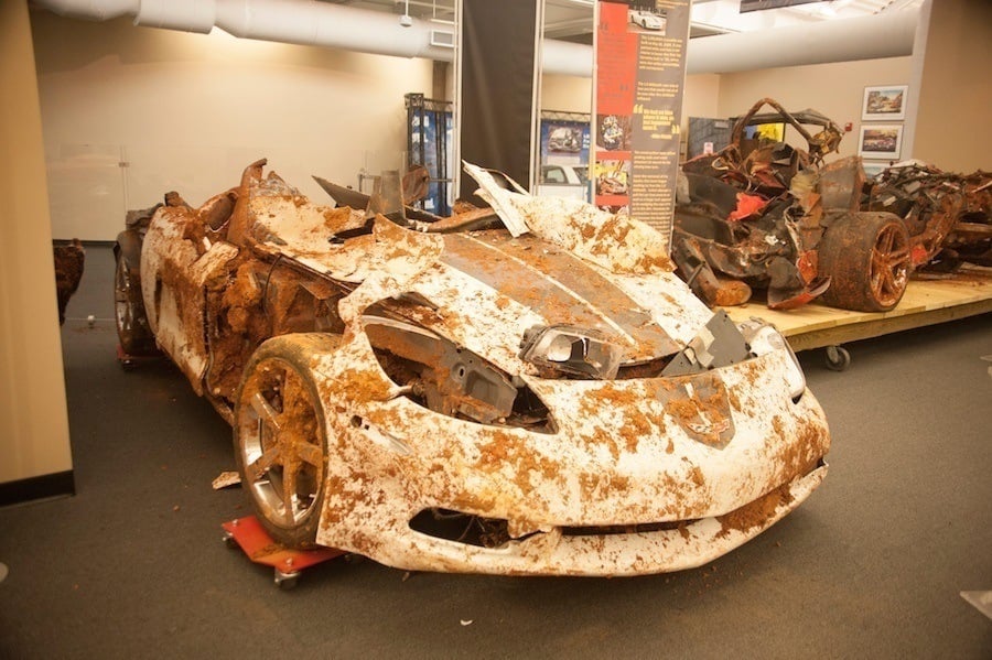 Another Destroyed Corvette