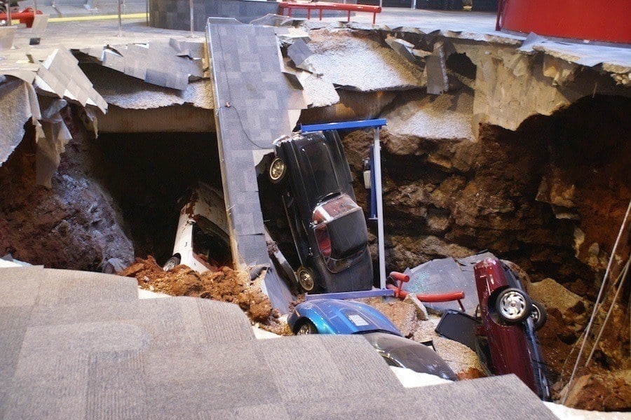 Corvette Museum Sinkhole Photo