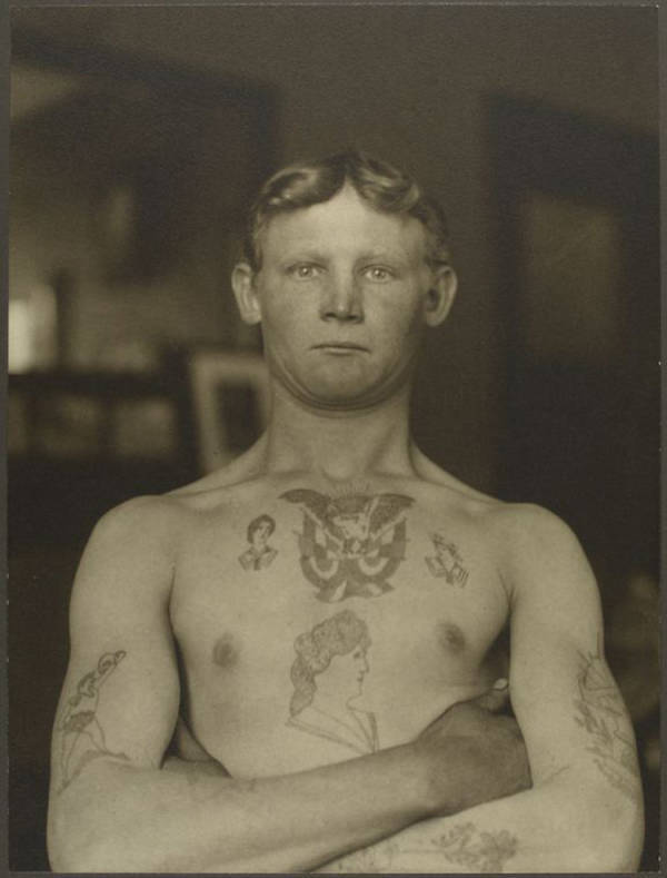 Ellis Island immigrant portraits German Stowaway