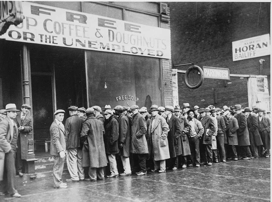 Great Depression Photos Soup Kitchen