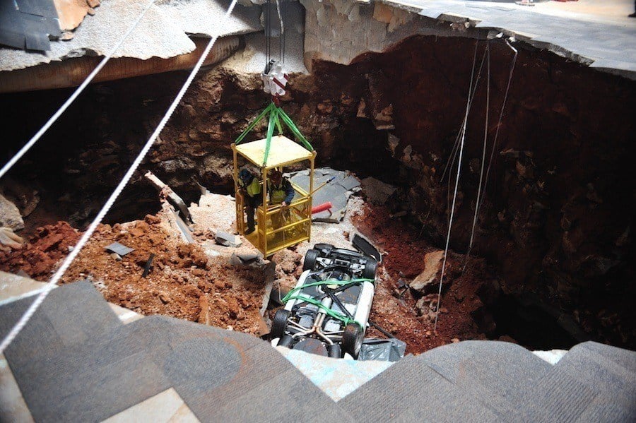 The Destroyed Corvette Museum