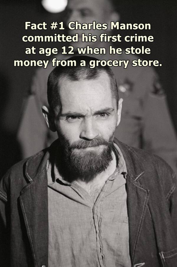 Charles Manson Facts About His Childhood