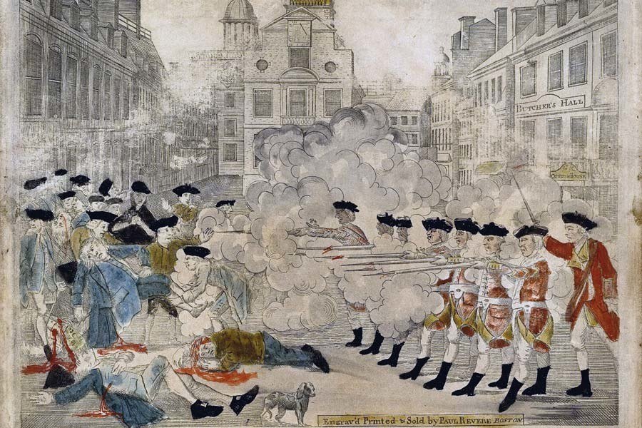 Historical Riots Boston Massacre