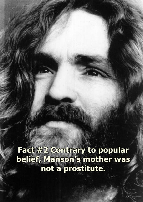 Portrait De Charles Manson