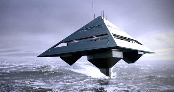 Schwinge Tetra Yacht Concept