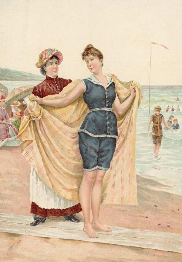 Swimsuits 1800s clearance