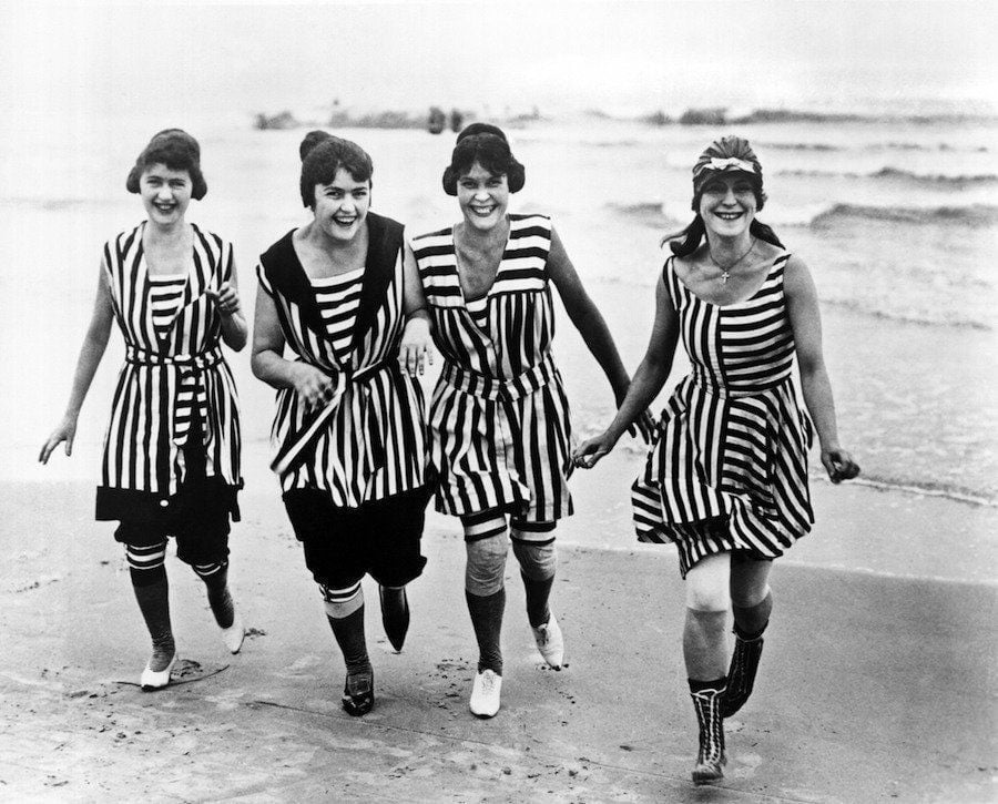 Bikini History: 23 Photos Of Women's Swimwear Over Time