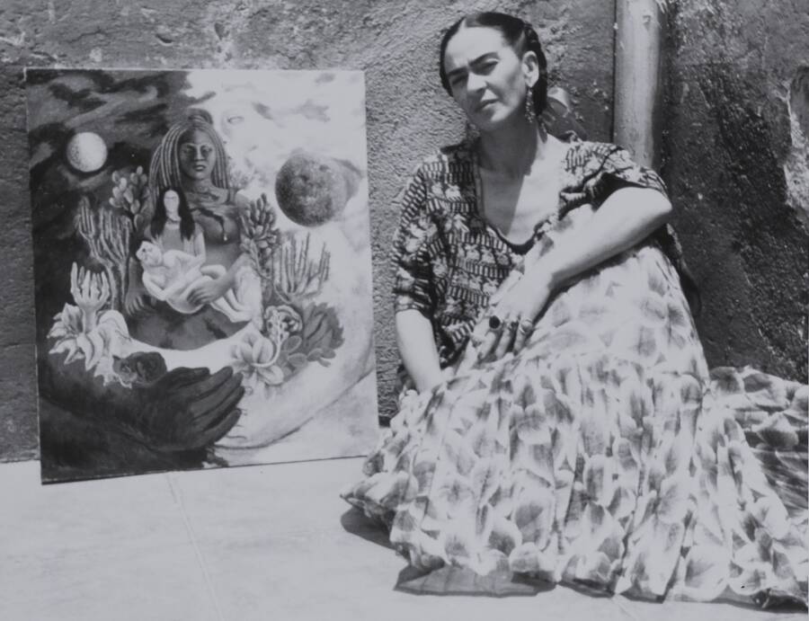 Frida And Her Universe Painting