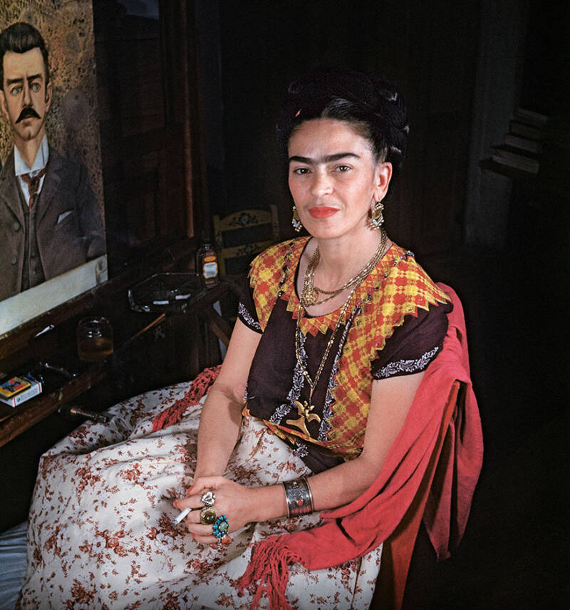 Quadro De Frida Kahlo - FDPLEARN