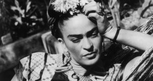 Portrait Of Frida Outdoors