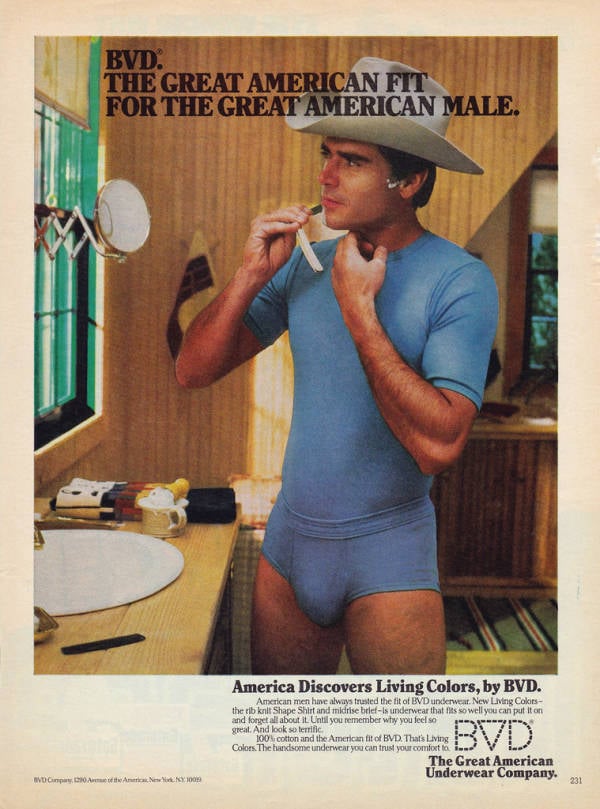 Vintage Men s Underwear Ads That Are Somehow Real