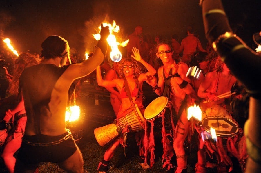 Drummers Beltane Fire Festival