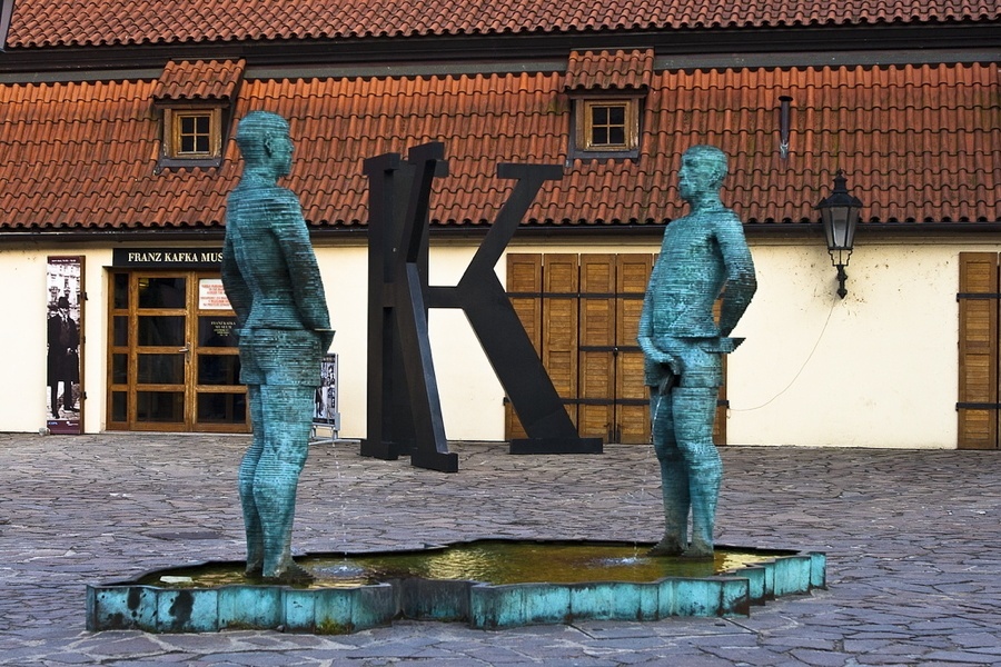 Kafka Museum Statues