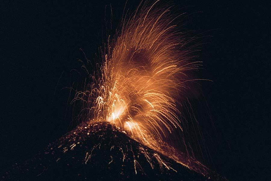 A New Cone On The Anak Krakatau, Literally Child O