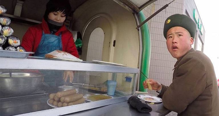 North Korea Street Food