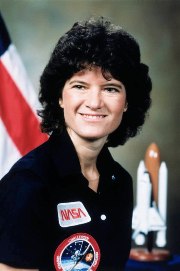 Sally Ride NASA Portrait