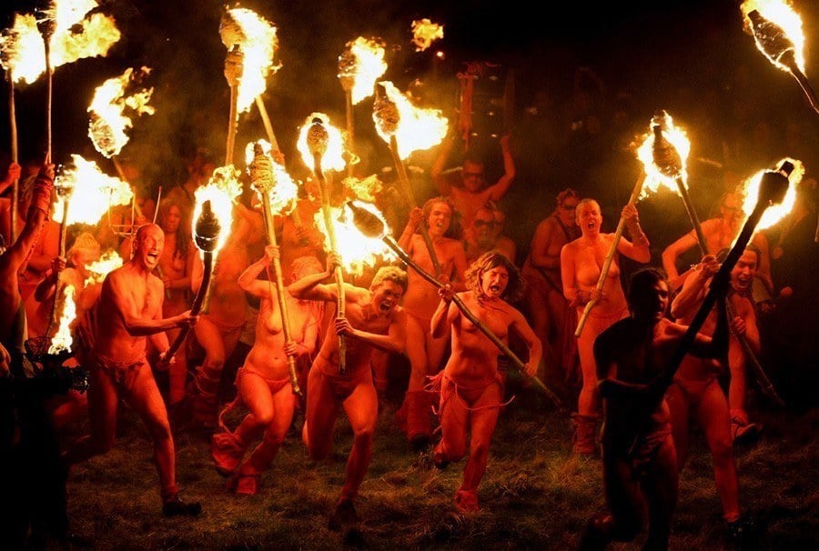 Torches Beltane Fire Festival