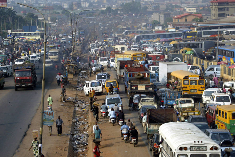 Traffic Jam In Onitsha