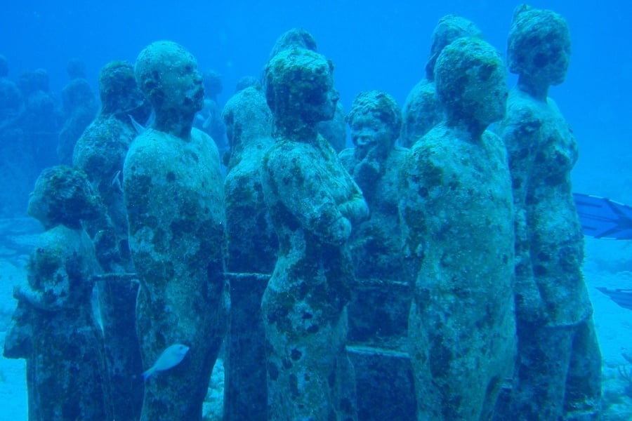 Underwater Museum Sculptures