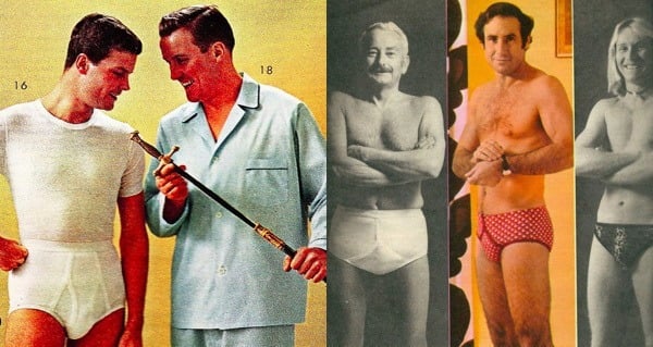 Vintage Men's Underwear Ads: Hilarious, Inexplicable