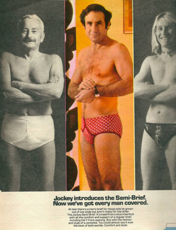 Vintage Men's Underwear Ads: Hilarious, Inexplicable