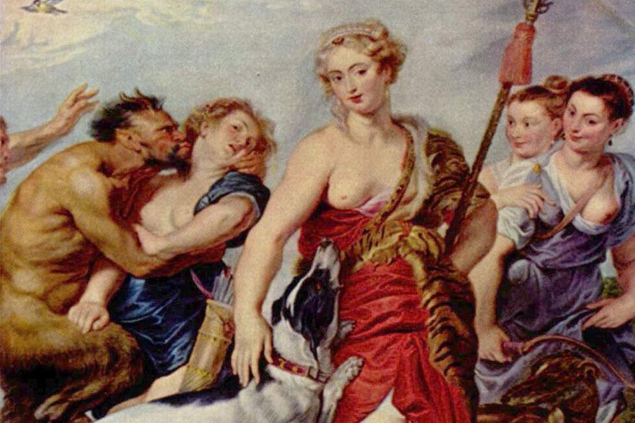 Diana And Her Nymphs Departing For The Hunt