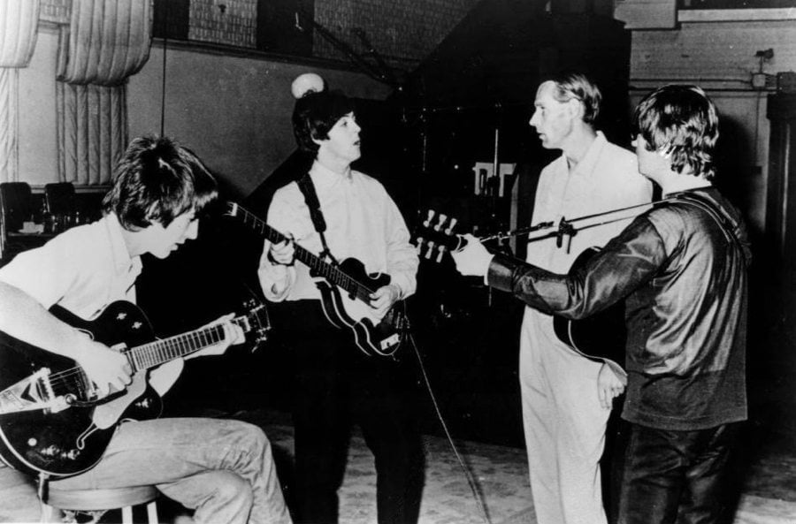 Beatles In Paul McCartney's Studio