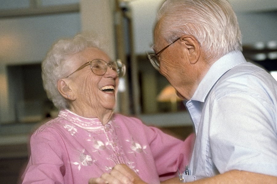 Elderly Dancing