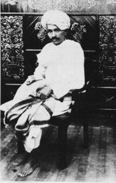 Gandhi Sitting