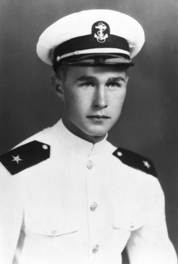 George Hw Bush Navy
