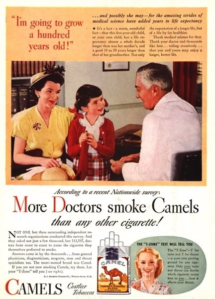 Little Girl Camel Ad
