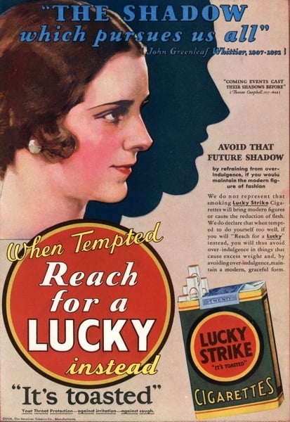 Cigarette Ads From The Past