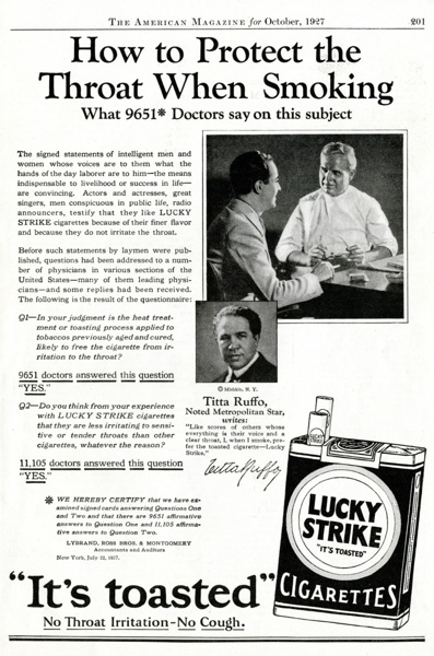 Throat Protection Lucky Strike