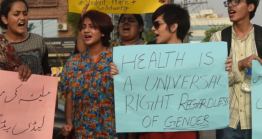 Transgender Rights Protest