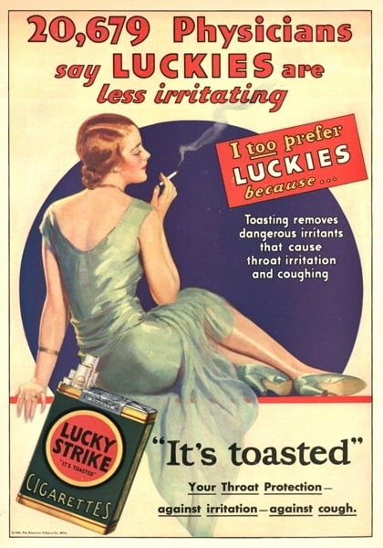 33 Vintage Cigarette Ads From Before We All Knew Better