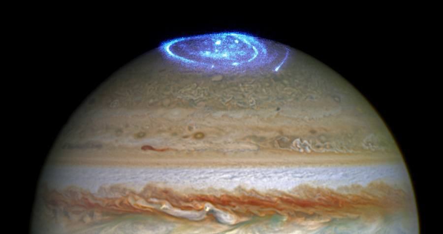 Auroras On Jupiter